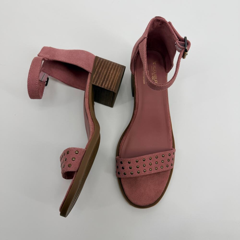 Koolaburra by UGG Bellen Studded Leather Sandals Pump Open Toe Womens 8